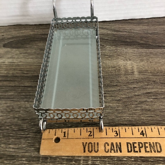 Intricate Silver Vanity Tray - Picture 11 of 13